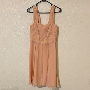 Ann Taylor Coral Textured Dress